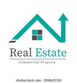 Real estate, House building construction, Commercial property investment concept,  infographic, vector illustration.