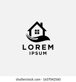 Real Estate  House  and Building Logotype Vector Design