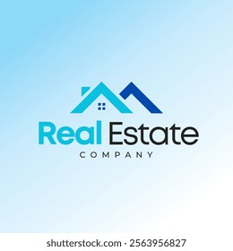 Real estate house company logo