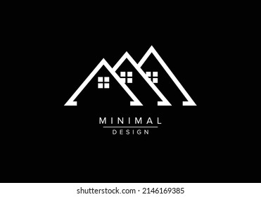 REAL ESTATE HOUSE ICON LOGO