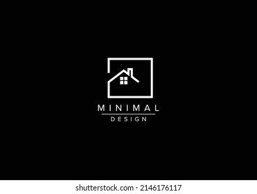 REAL ESTATE HOUSE ICON LOGO