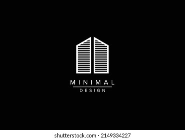 REAL ESTATE HOUSE ICON LOGO