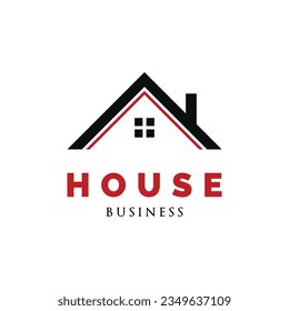 Real Estate or House Icon Logo Design Template