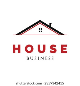 Real Estate or House Icon Logo Design Template