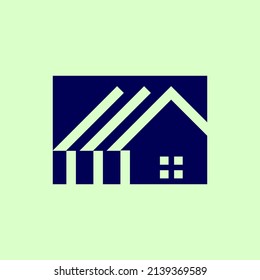 real estate house logo design
