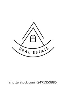 Real estate house logo Vector, house real estate logo 