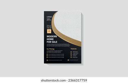 Real Estate House property flyer poster template