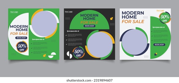 Real Estate House Property Sale Social Media Pos