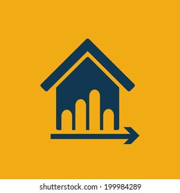 Icon für Immobilien.