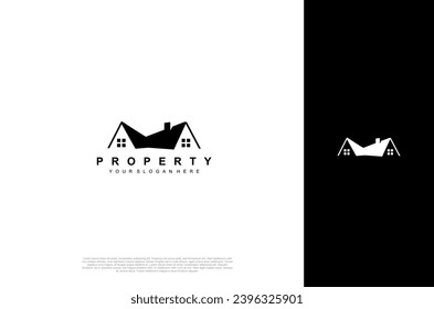 
Logos für Immobilien, Bauherren, Bauen, Architektur und Bauen. Vektordesign-Vorlage
