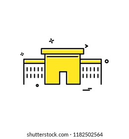 Real Estate icon design vector