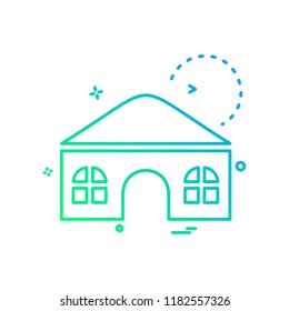 Real Estate icon design vector
