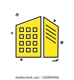 Real Estate icon design vector