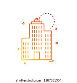 Real Estate icon design vector