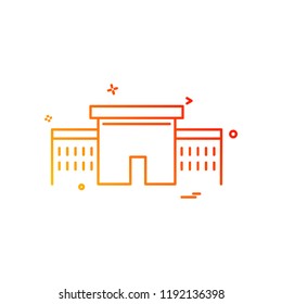 Real Estate icon design vector