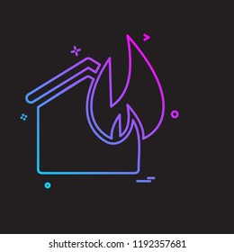 Real Estate icon design vector