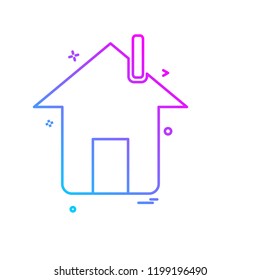 Real Estate icon design vector