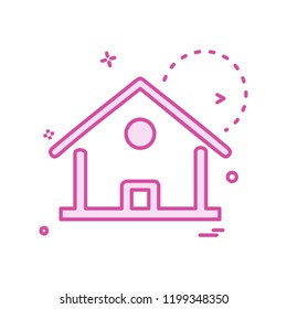 Real Estate icon design vector 