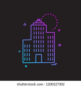 Real Estate icon design vector