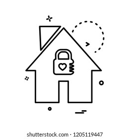 Real Estate icon design vector