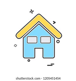 Real Estate icon design vector 