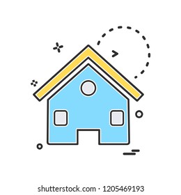 Real Estate icon design vector 