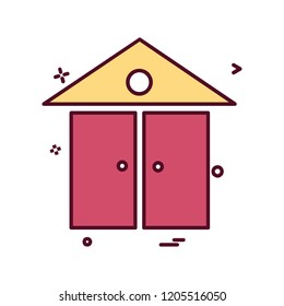 Real Estate icon design vector 