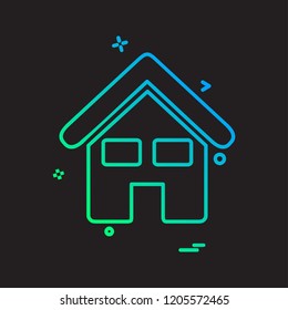 Real Estate icon design vector 