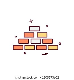 Real Estate icon design vector