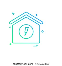 Real Estate icon design vector