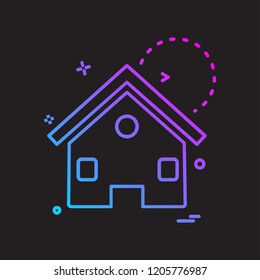 Real Estate icon design vector 