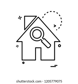 Real Estate icon design vector