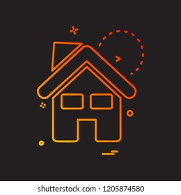 Real Estate icon design vector