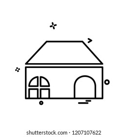 Real Estate icon design vector