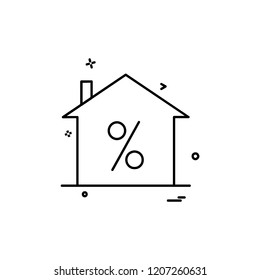 Real Estate icon design vector