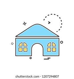 Real Estate icon design vector