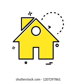 Real Estate icon design vector 