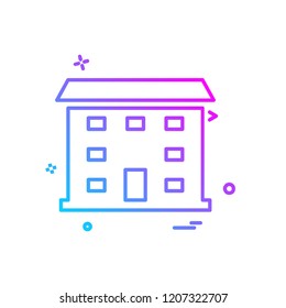 Real Estate icon design vector