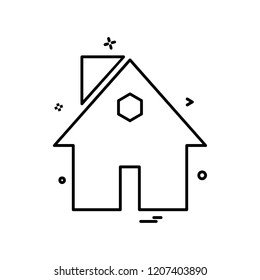 Real Estate icon design vector