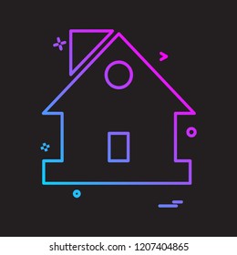 Real Estate icon design vector