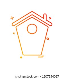 Real Estate icon design vector
