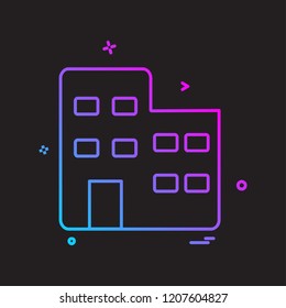 Real Estate icon design vector