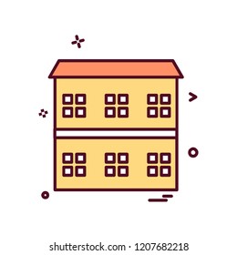 Real Estate icon design vector