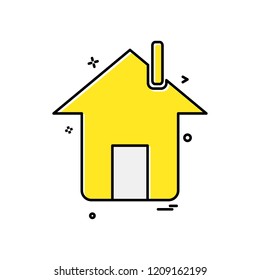 Real Estate icon design vector