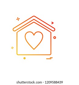Real Estate icon design vector