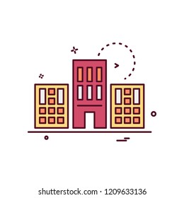 Real Estate icon design vector
