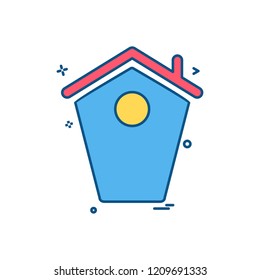 Real Estate icon design vector