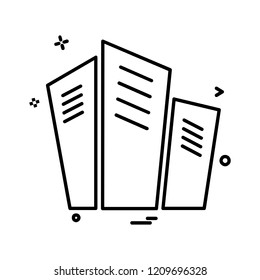 Real Estate icon design vector