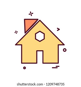 Real Estate icon design vector 