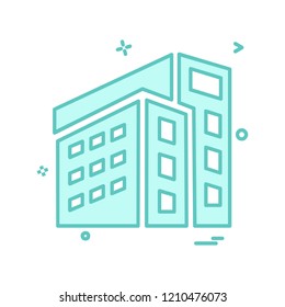 Real Estate icon design vector 